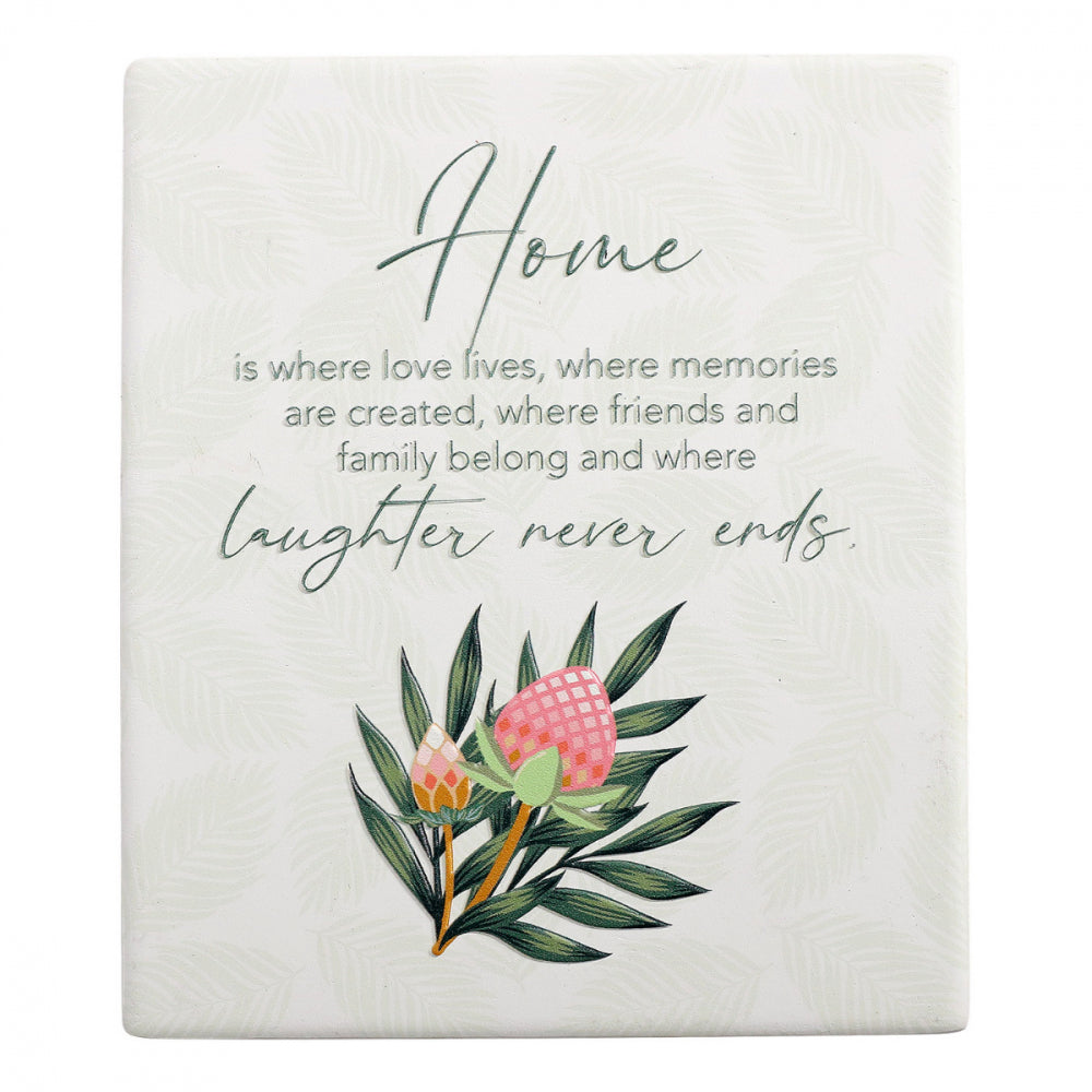 Splosh Botanica Verse Plaque