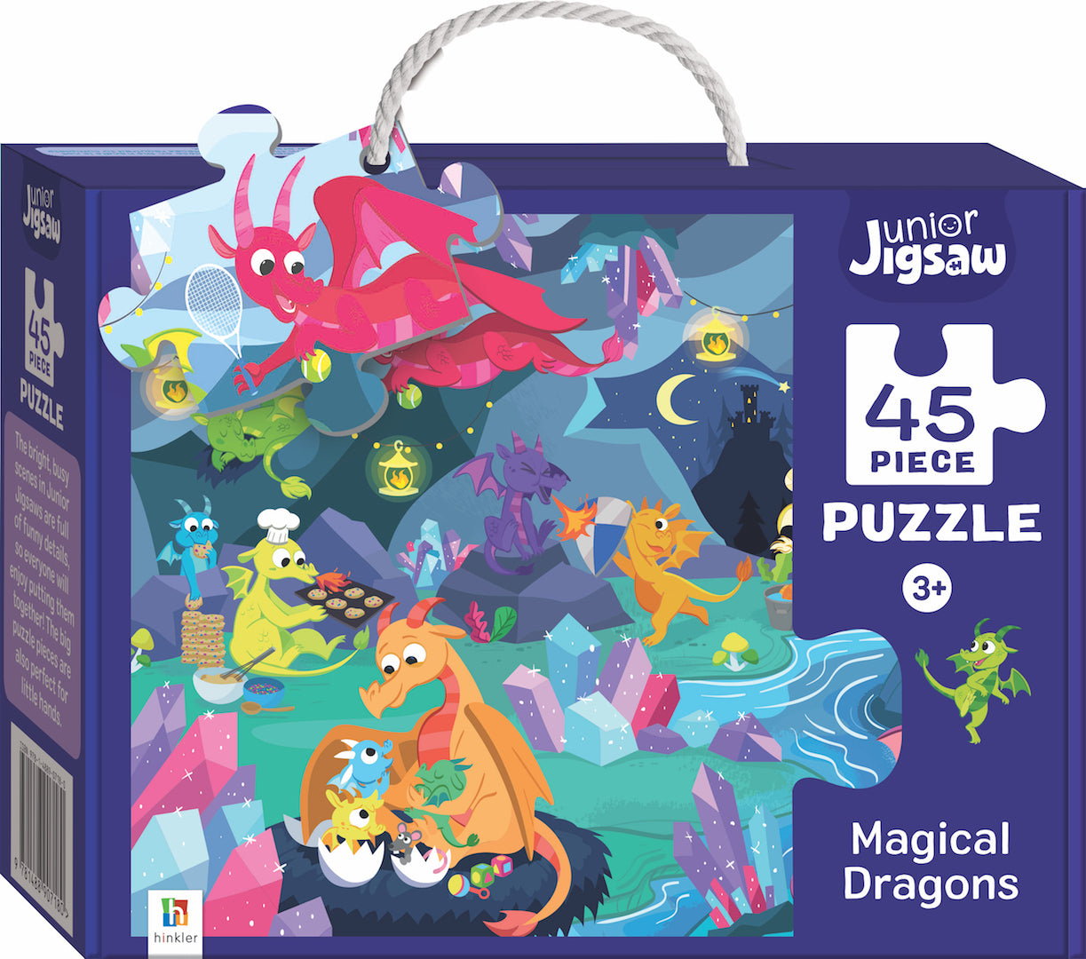 Junior Jigsaw X45 Pcs Magical Dragons