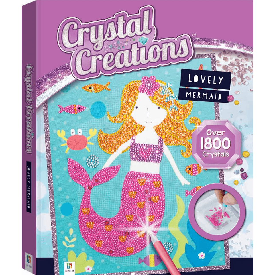 Crystal Creations Lovely Mermaid Over 1800 Crystals