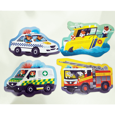 Junior Jigsaw 4 In1 Emergency