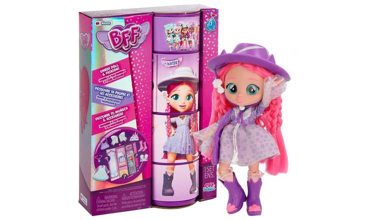 Cry Babies Bff Fashion Doll 8Inch - Katie