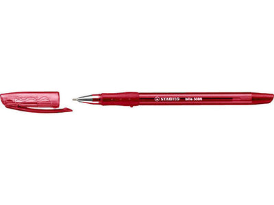 Stabilo Needlepoint Ballpoint Pen Bille (Red)