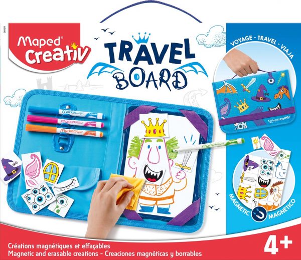 Maped Creativ Magnetic And Erasable Creations Travel Board