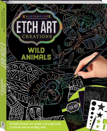 Kaleidoscope Etch Art Creations - Wild Animals