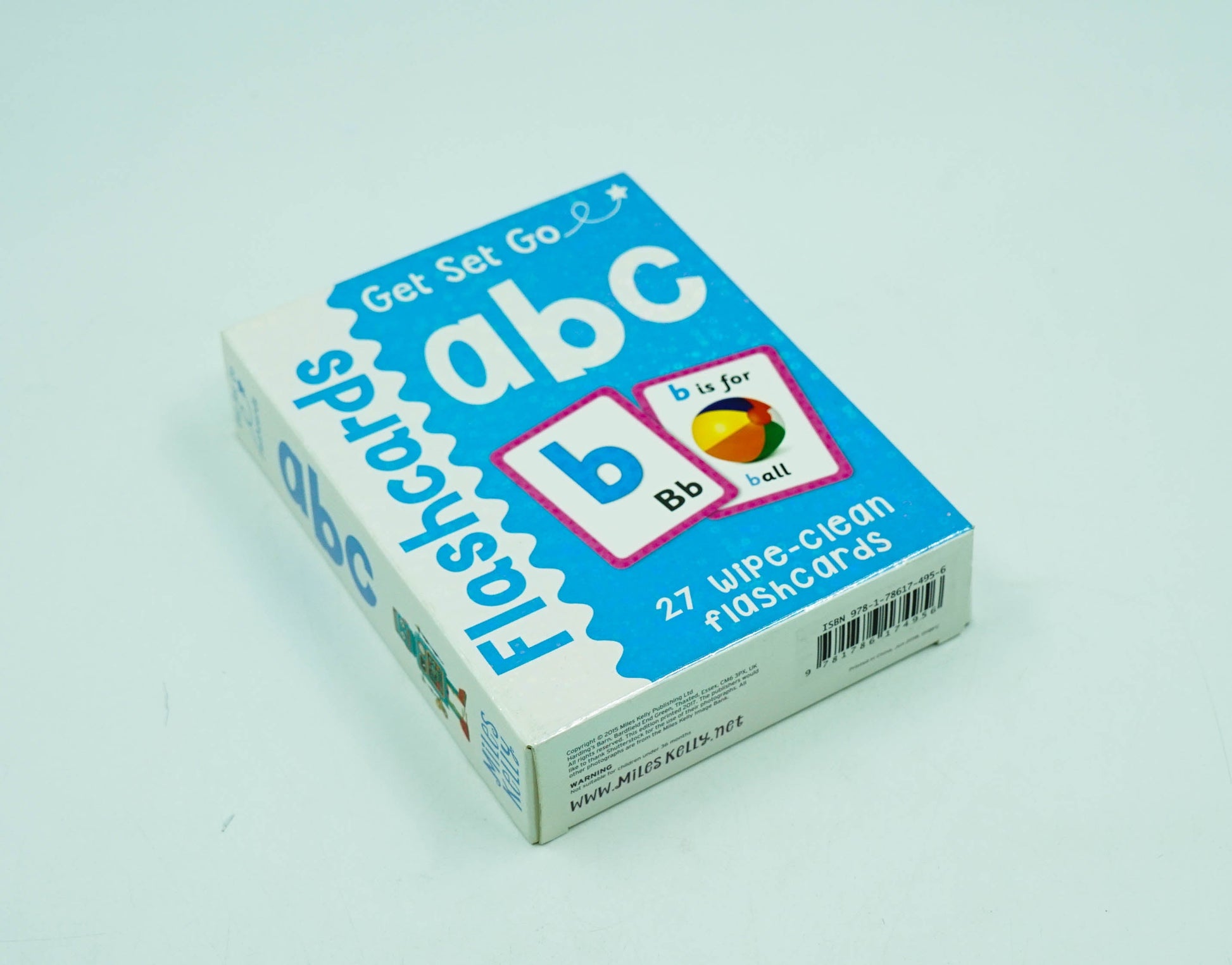 Flashcards - Alphabet. Each Double-Sided - Wipe-Clean Card