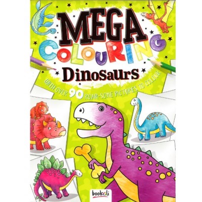 Mega Colouring Book - Dinosaurs