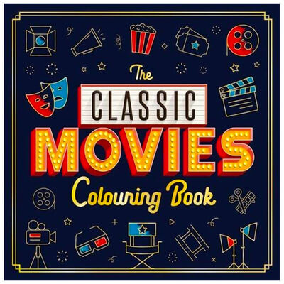 Mandalas -Classic Movies Colouring Book