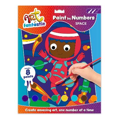 Art Fantastic Paint-By-Numbers Kit - Space