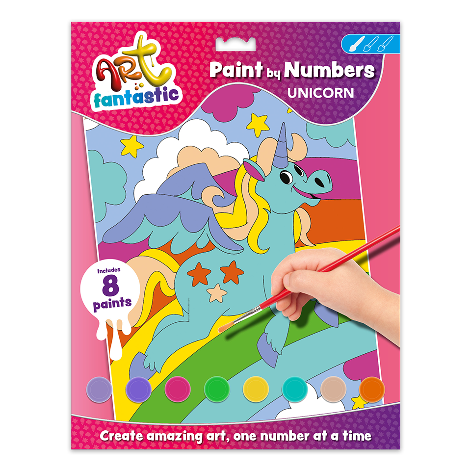 Art Fantastic Paint By Numbers - Unicorn