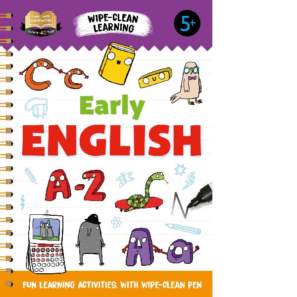 Wipe Clean Learning Early English 5+