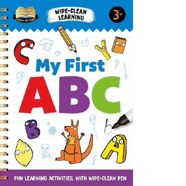 Wipe Clean Learning My First Abc 3+