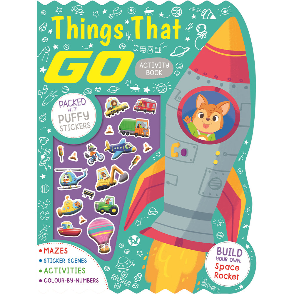 Things That Go Activity Book