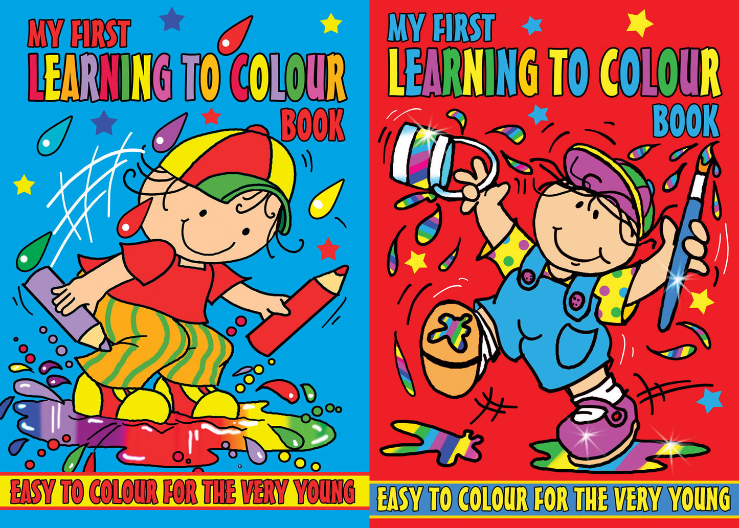 My First Learning To Colour Book
