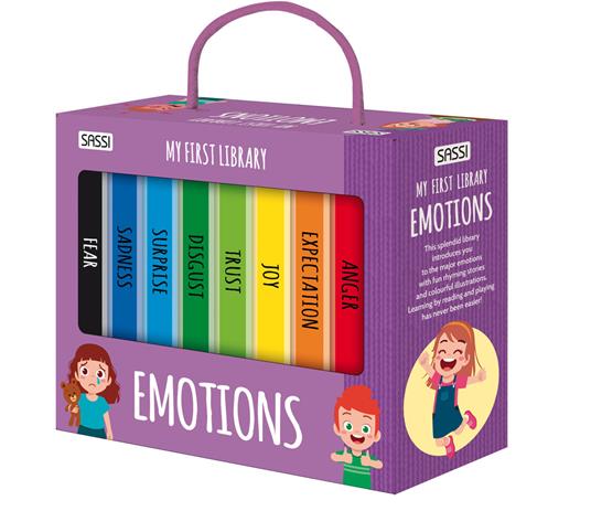 My First Library Emotions X8 Books
