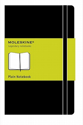 Notebook Plain Black Hard A6