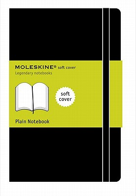 Moleskine - Soft Cover Pocket Plain A6 Notebook Black