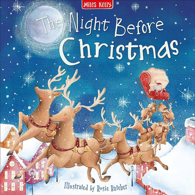 The Night Before Christmas Hardback - Miles Kelly