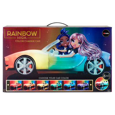 Raibow High Color Change Car 8 In 1 Choose Your Car Colour