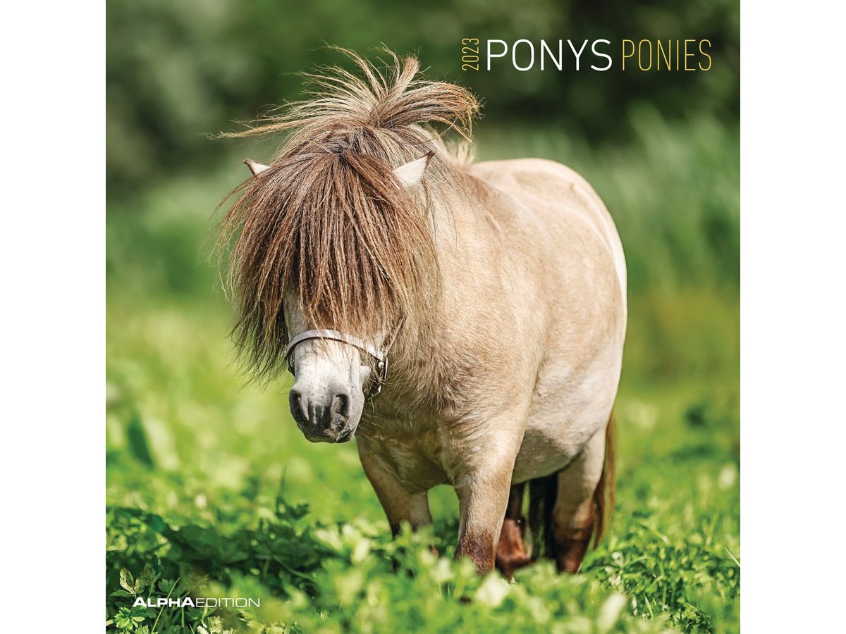 Alpha Edition 2023 Calendar - Ponys