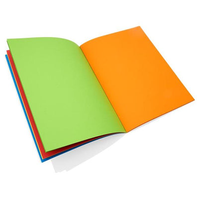 Scrapbook A5 - Plain Coloured Sheets