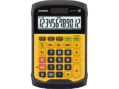 Casio Calculator 12 Digit - Water Protected