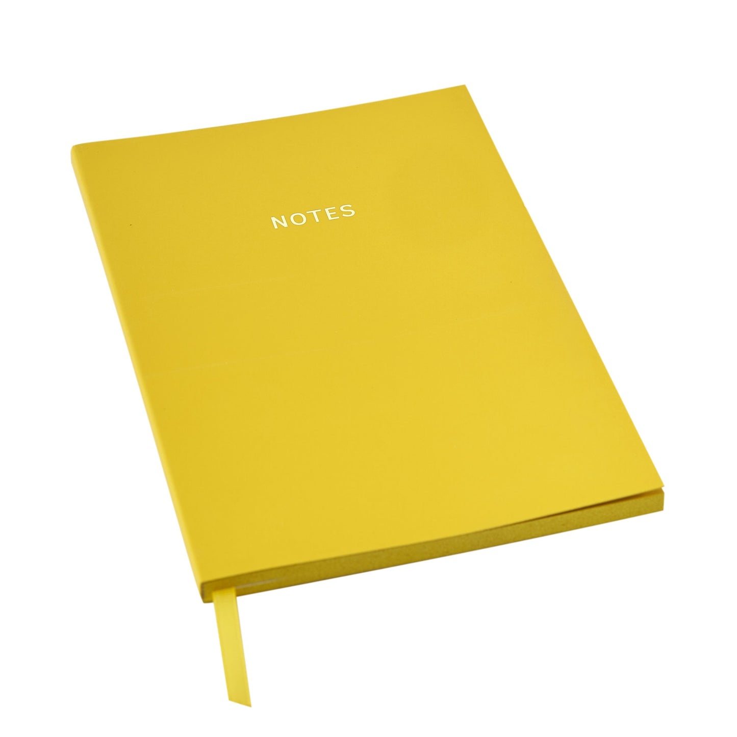 A5 Notebook Colour Block Yellow