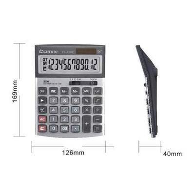 Calculator- 12 Digits 169 X 126Mm
