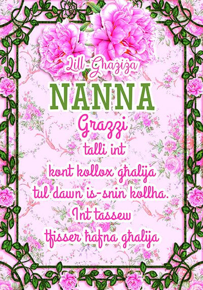 Lill-Għażiża Nanna