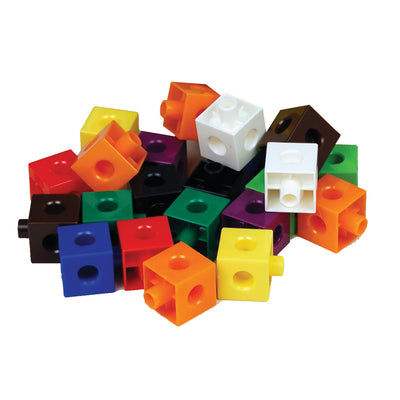 Interlocking Cubes X 100 Pcs