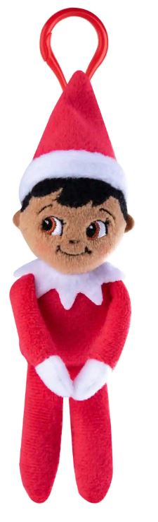 Elf On The Shelf - Mini Plush  Clip On Boy Dark