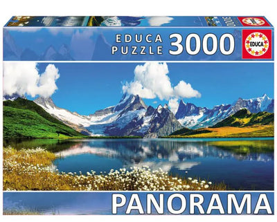 Jigsaw Puzzle - Borras Lake Switzerland Panorama X3000Pcs