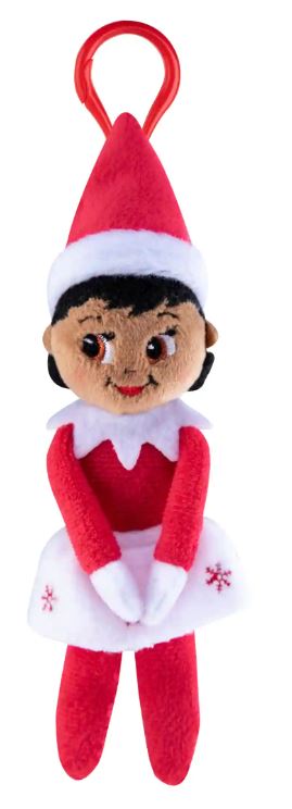 Elf On The Shelf - Mini Plush Clip On Girl Dark