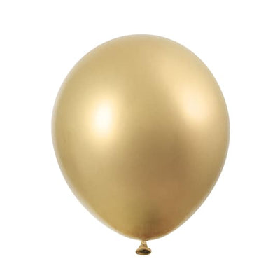 Balloons Packet Of 50 Metallic Gold