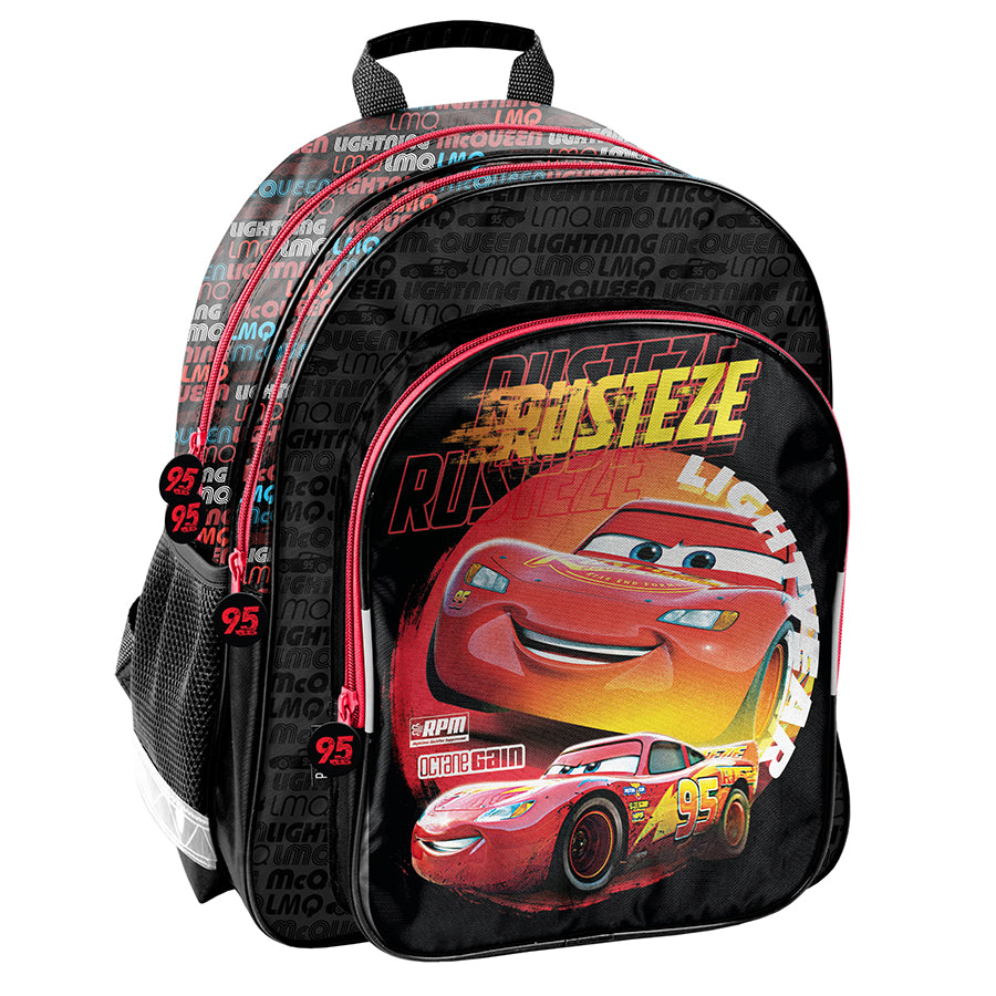 Cars Backpack 2 Zip Fit A4