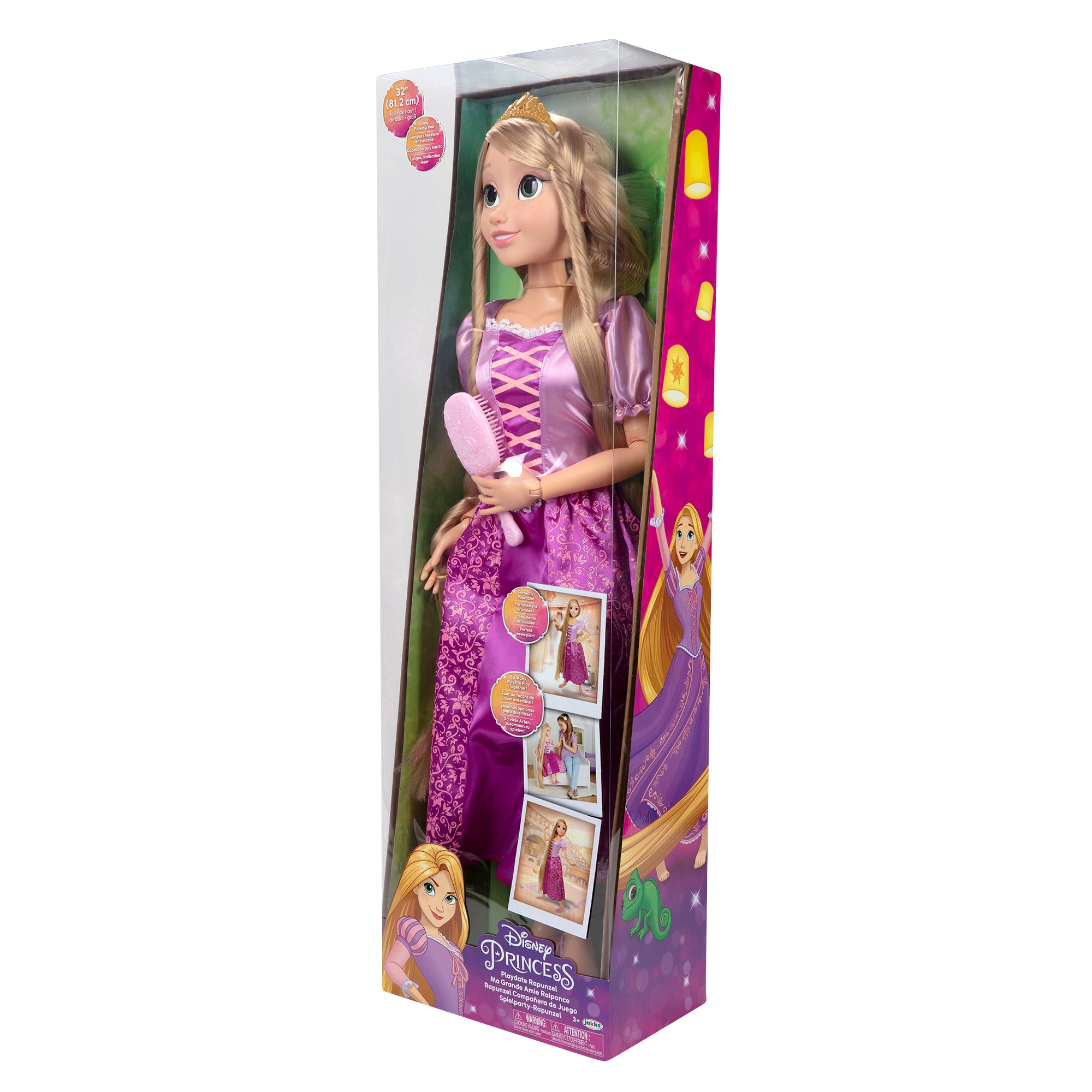 Playdate rapunzel doll deals