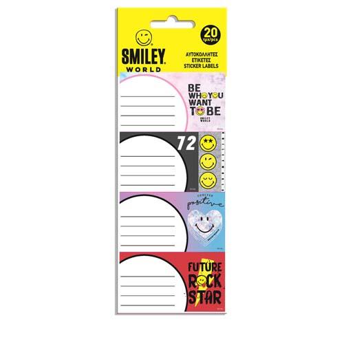 Smiley Name Labels 