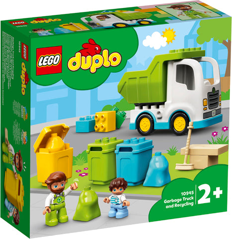 Lego Duplo Town Garbage Trucks And Recycling 10945