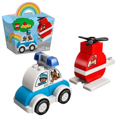 Lego Duplo 10957 - Fire Helicopter And Police Car