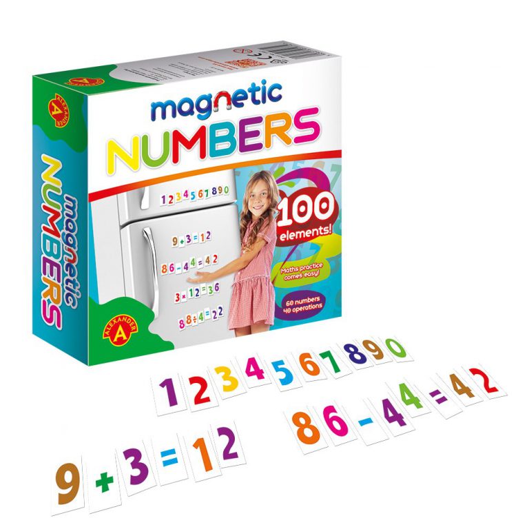 Magnetic Fridge Numbers X 100Pcs