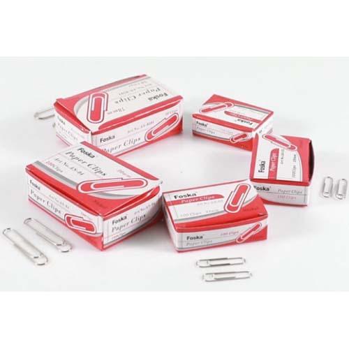 Paperclips Silver 33Mm (100Pcs)