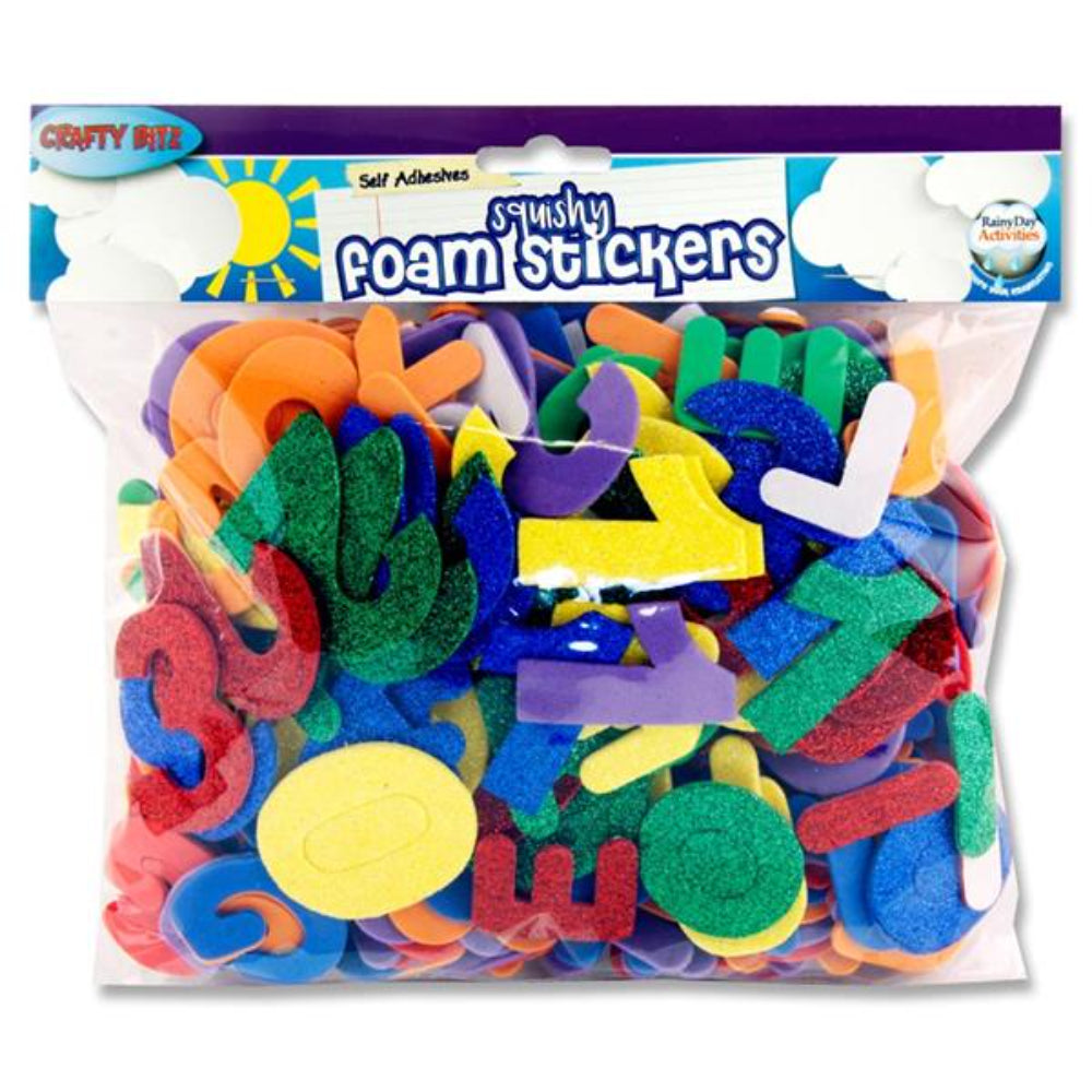 Foam Stickers - Letters & Numbers