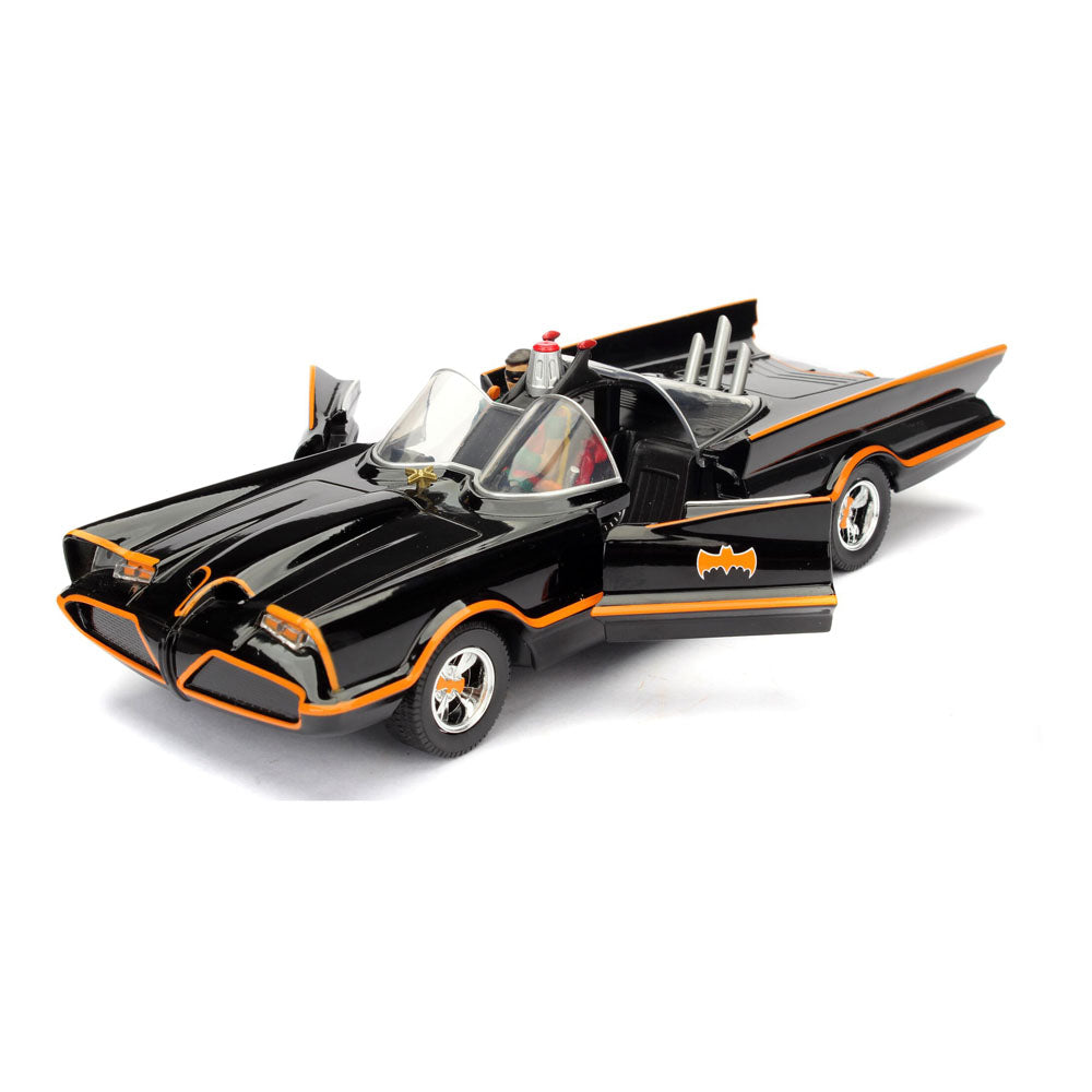 Batman 1966 Bat Mobile 1:32 With Figure Diecast