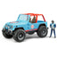 Jeep Cross Country Blue With Driver