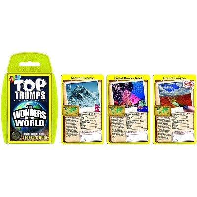 The Wonders Of The World Top Trumps