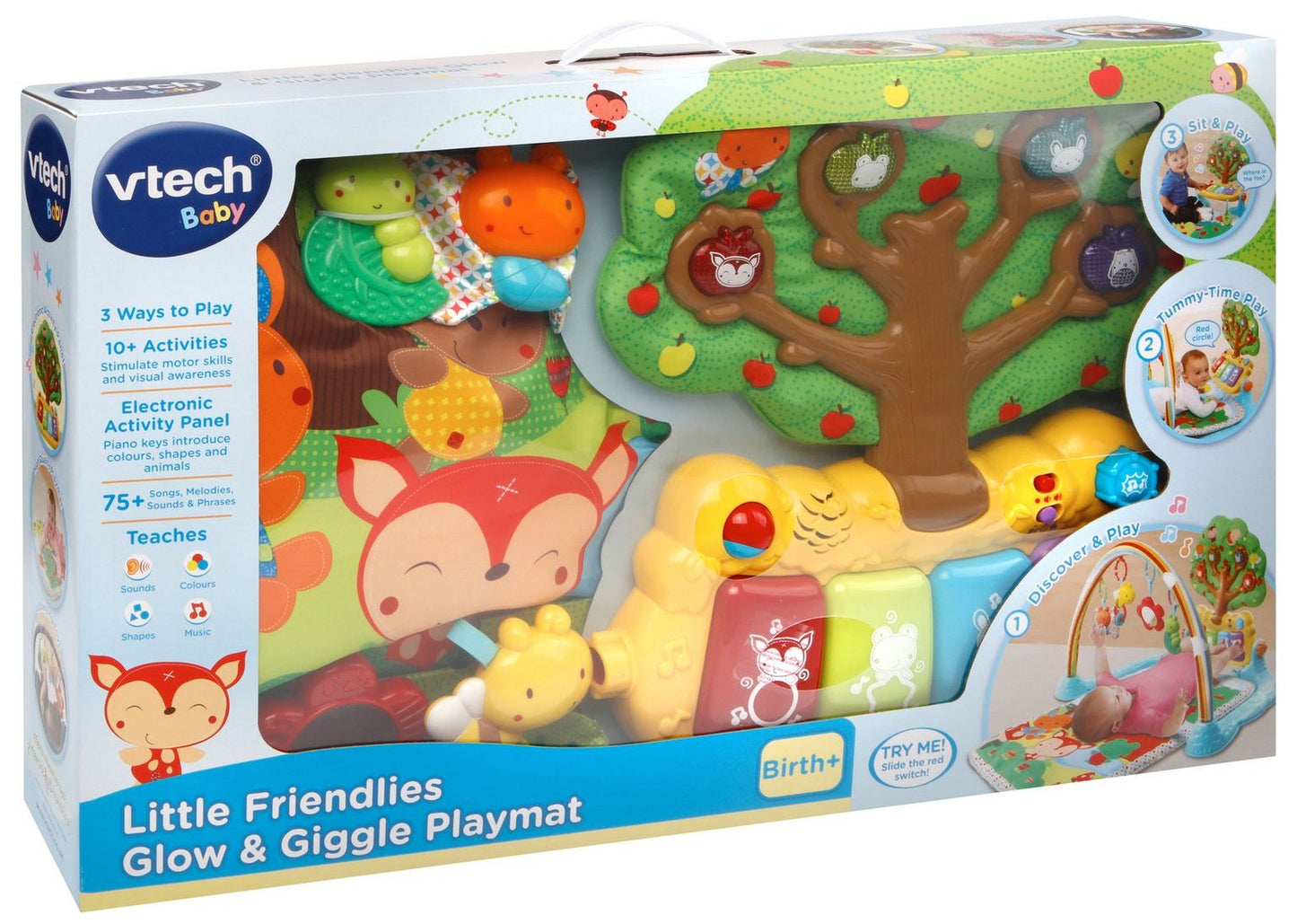Little Friendlies Glow And Giggle Playmat