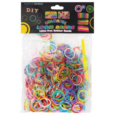 Loom Bands - Mix - X600Pcs