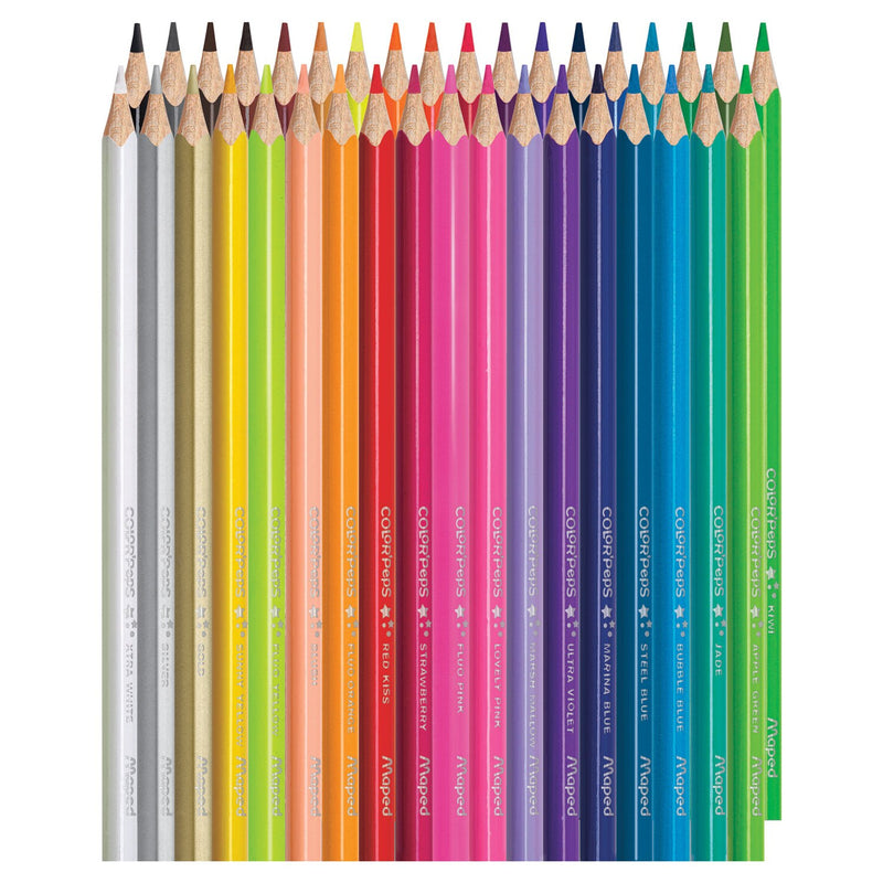 Pencil Colours X36 Colour Peps Star