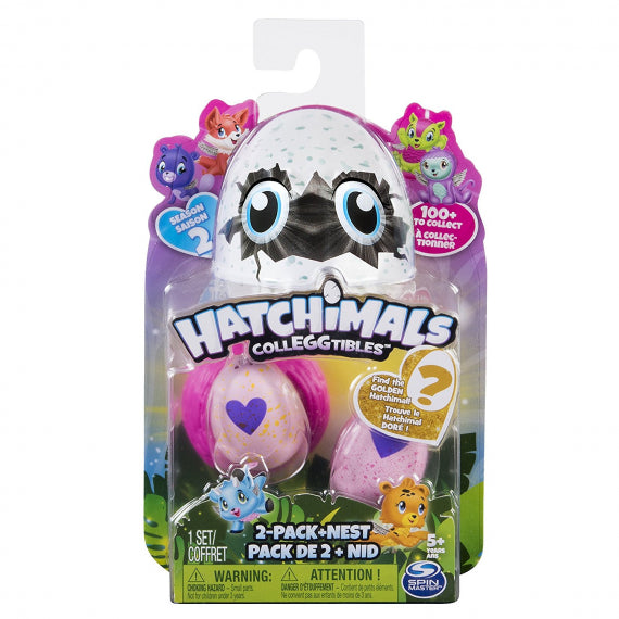 Hatchimals Colleggtibles 2-Pack + Nest