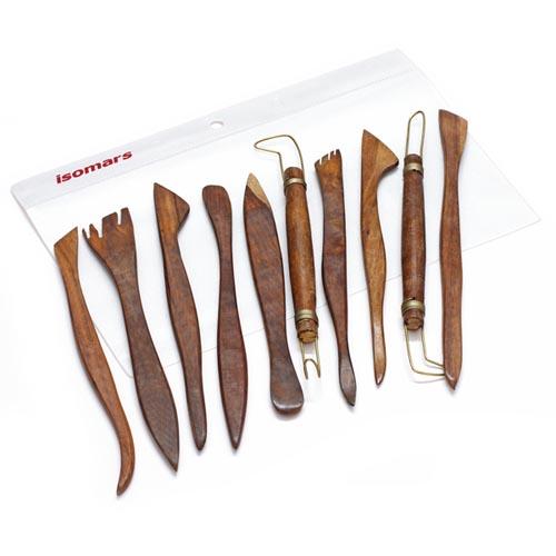 Clay Modelling Tools Set Of 10