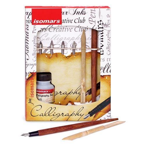 Calligraphy Pen Set - Wood